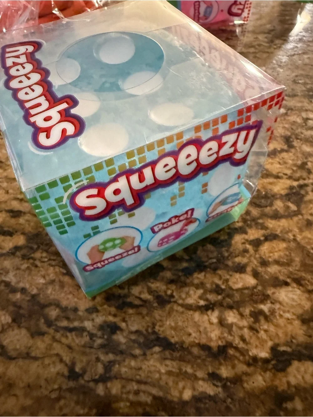 Blue Sensory Squishy Favor